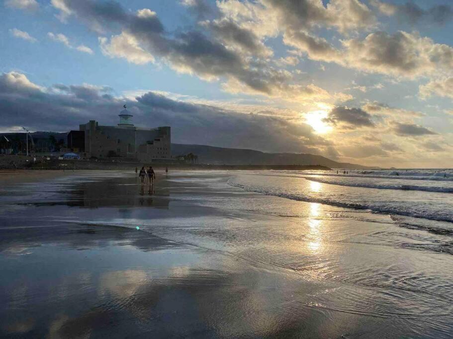 Estudio Bahia Playa De Las Canteras ลาสปัลมาส เด กรานคานาเรีย ภายนอก รูปภาพ